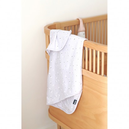 Пеленка Beaba Miracle Місяць і зорі сірий, арт. 043079