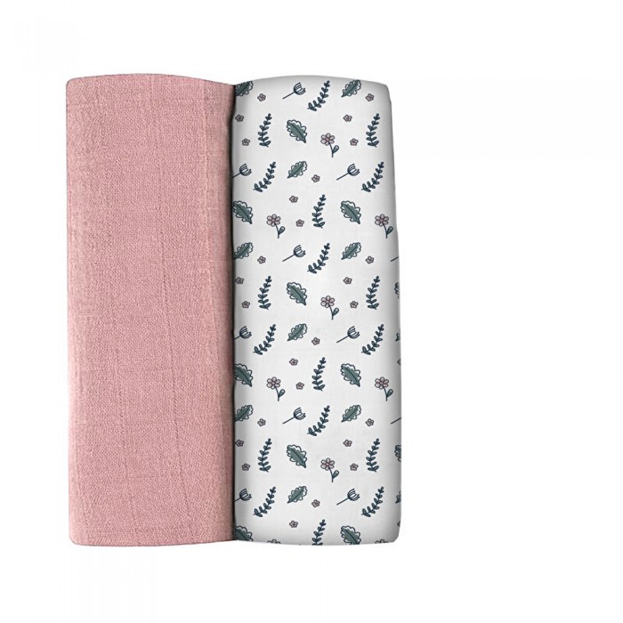 Набір пеленок Beaba муслінових 2 шт (120x120) Пір'їна, арт. 920390