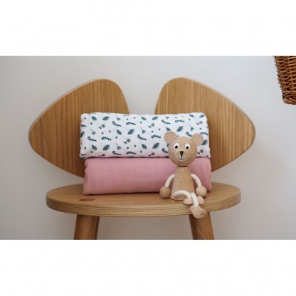 Набір пеленок Beaba муслінових 2 шт (120x120) Пір'їна, арт. 920390