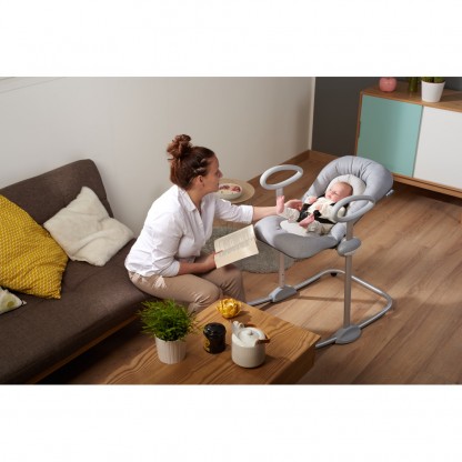 Шезлонг Beaba Up & Down Beaba Heather Grey