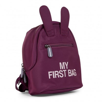 Рюкзак дитячий Childhome My first bag aubergine, арт. CWKIDBAU