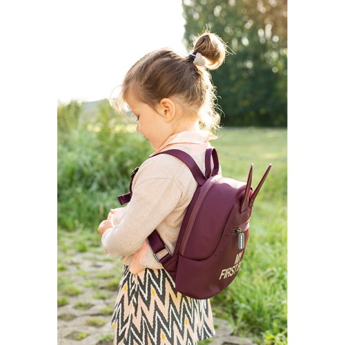 Рюкзак дитячий Childhome My first bag aubergine, арт. CWKIDBAU