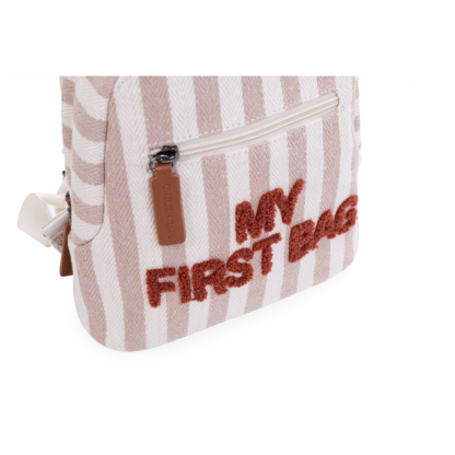 Рюкзак дитячий Childhome My first bag nude/terracotta, арт. CWKIDBSTNR