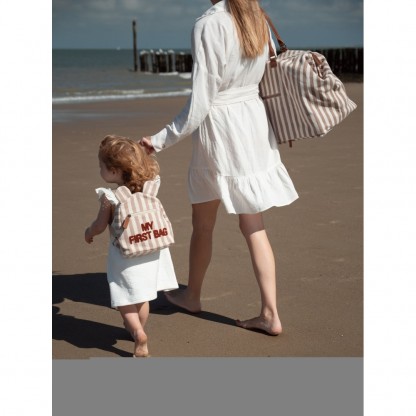 Рюкзак дитячий Childhome My first bag nude/terracotta, арт. CWKIDBSTNR