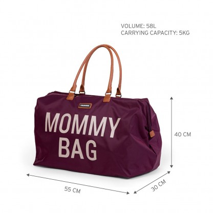 Сумка Childhome Mommy bag aubergine, арт. CWMBBAU