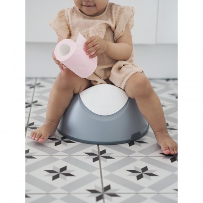 Горщик Beaba ергономічний сірий , арт. 920356