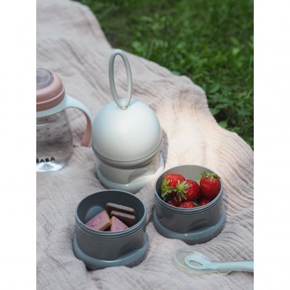 Контейнер для сыпучих смесей Beaba - серый, арт. 911673