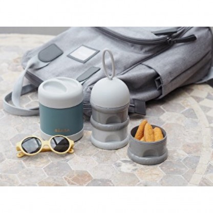 Контейнер для сыпучих смесей Beaba - серый, арт. 911673