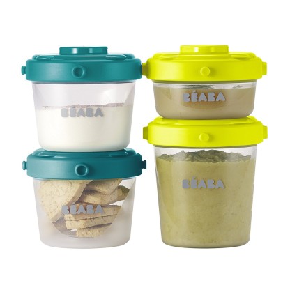 Контейнеры для хранения Beaba Clip Containers 6 шт (60 мл+120 мл), арт. 912481