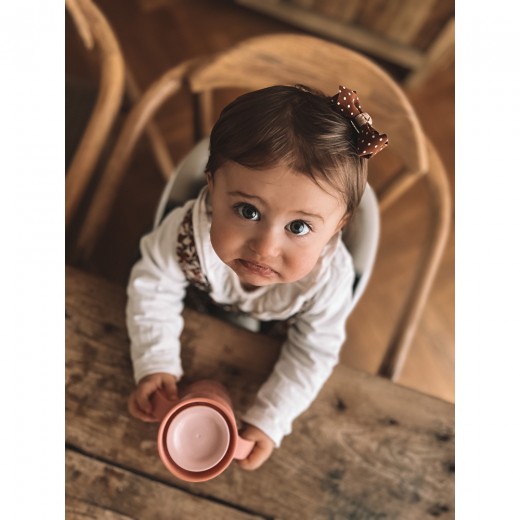 Поїльник - непроливайка Beaba 360° 340 мл рожевий, арт. 913571