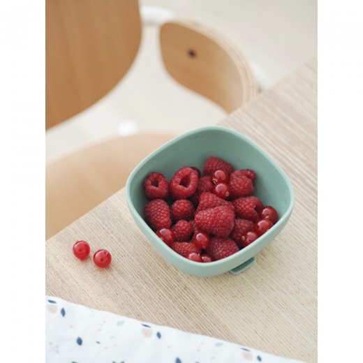 Миска Beaba силиконовая на присоске 350 мл оливковый, арт. 913547