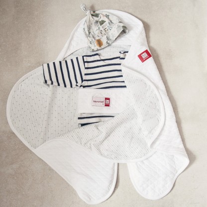 Конверт - одеяло Babynomade 0-6 мес., Red Castle хлопок white, арт. 0832166