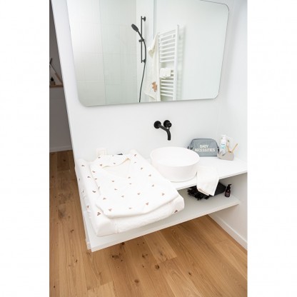 Рушник з капюшоном Childhome 80x80 hearts, арт. CCBCJOH