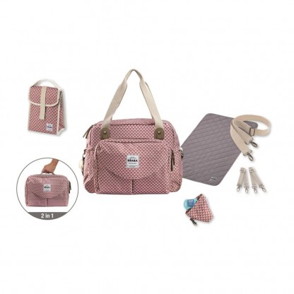Сумка для мамы Beaba Geneva II marsala, арт. 940200