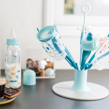 Бутылочка Beaba Rainbow 120 мл blue, арт. 911566