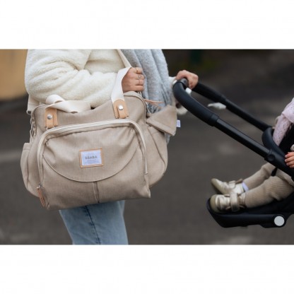 Сумка для мамы Beaba Geneva бежевый, арт. 940339