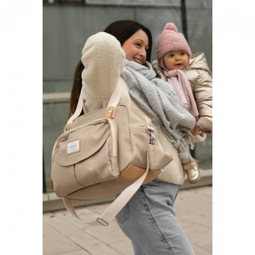 Сумка для мамы Beaba Geneva бежевый, арт. 940339