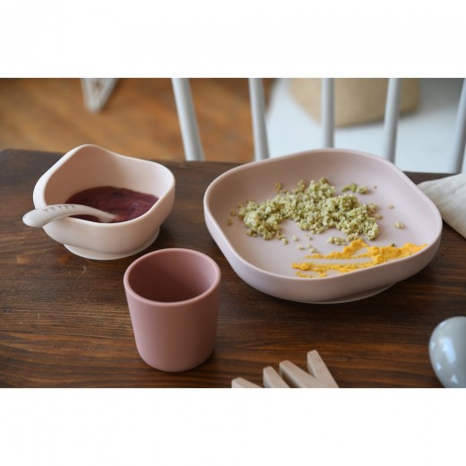 Силиконовый набор для первого прикорма Béaba — 4+ предмета