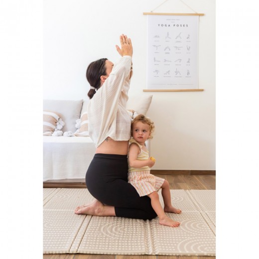 Килимок для розвитку моторики Beaba Arch 200 x 150 см бежевий/зелений , арт. 915074