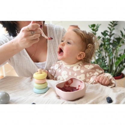 Силіконова миска Béaba на присосці 350 мл