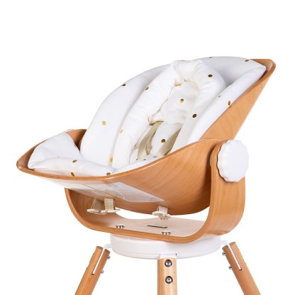 Подушка на сидіння для новонародженого Childhome Evolu gold dots, арт. CHEVOSCNBJGD