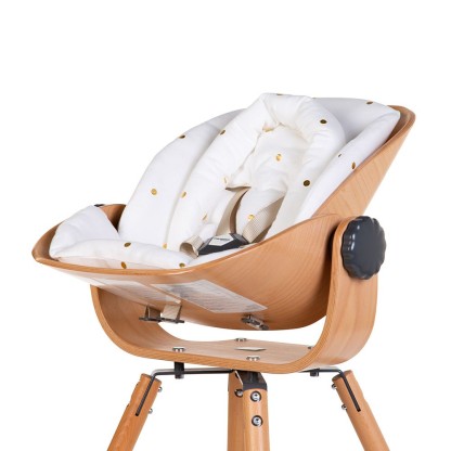 Подушка на сидіння для новонародженого Childhome Evolu gold dots, арт. CHEVOSCNBJGD