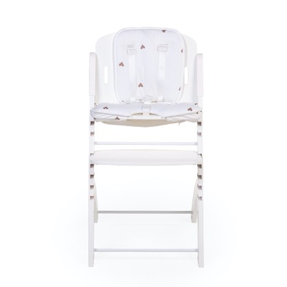 Подушка до стільця для годування Childhome Evosit High Chair hearts, арт. CCEVOSITJOH