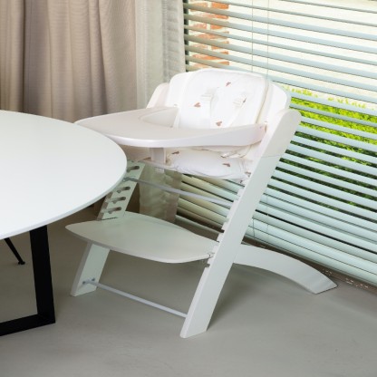 Подушка до стільця для годування Childhome Evosit High Chair hearts, арт. CCEVOSITJOH
