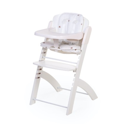 Подушка до стільця для годування Childhome Evosit High Chair hearts, арт. CCEVOSITJOH
