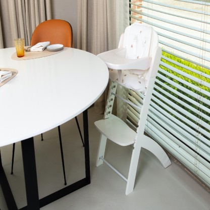 Подушка до стільця для годування Childhome Evosit High Chair hearts, арт. CCEVOSITJOH