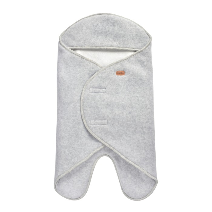 Конверт флісовий Beaba Babynomade 0-6 міс. сірий , арт. 948009 Конверт флісовий Beaba Babynomade 0-6 міс. сірий , арт. 948009